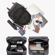 Borsa per laptop da uomo in pelle di vacchetta da lavoro casual