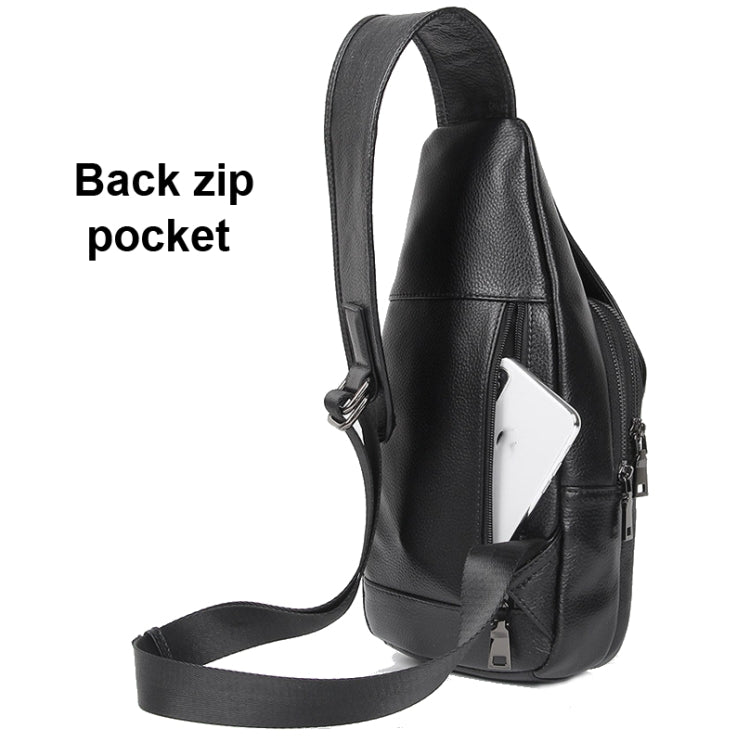 Borsa a tracolla in pelle bovina di primo strato per uomo casual