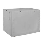 Copertura per gabbia per animali domestici in tessuto Oxford Copertura per protezione solare antipioggia antipolvere per mobili da esterno, 63.5x48x50cm, 79x50.8x53cm, 94x61x63.5cm, 109x74x76cm, 124.5x79x84cm