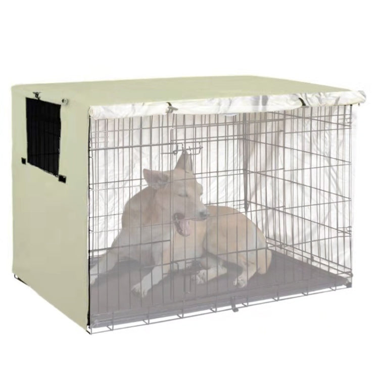 Copertura per gabbia per animali domestici in tessuto Oxford Copertura per protezione solare antipioggia antipolvere per mobili da esterno, 63.5x48x50cm, 79x50.8x53cm, 94x61x63.5cm, 109x74x76cm, 124.5x79x84cm