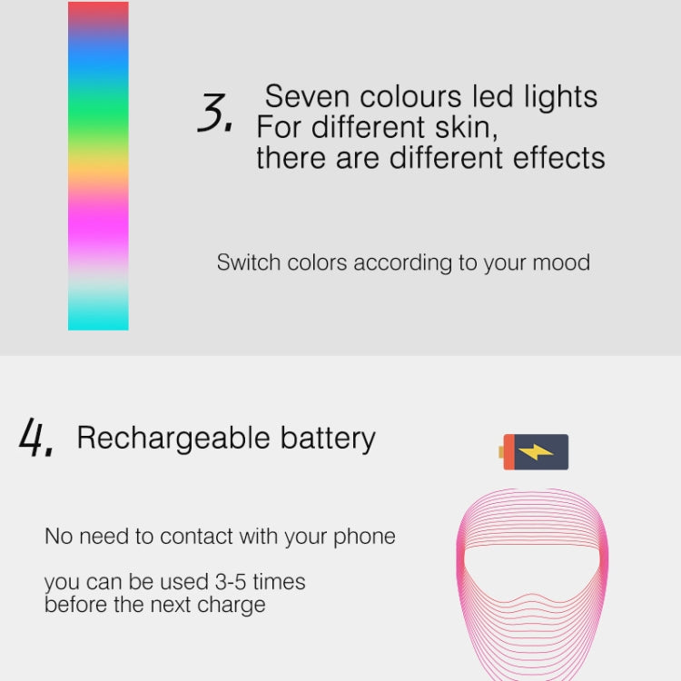 LED Beauty Mask IPL Spettrometro Photon Beauty Skin Rejuvenation Instrument, 908 Seven Color, 908 Three Color