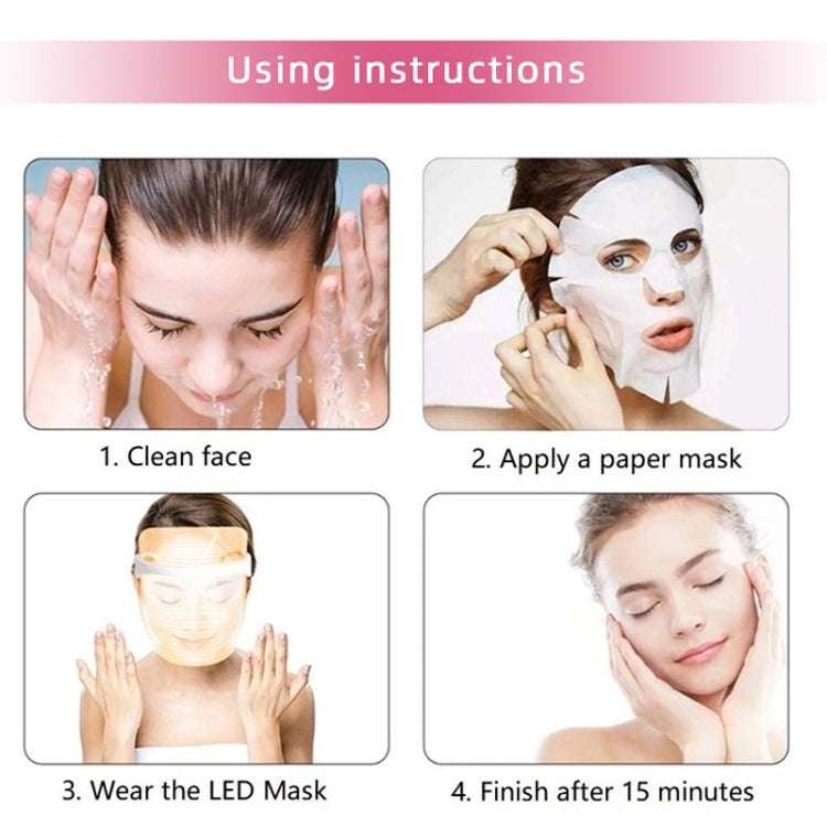 LED Beauty Mask IPL Spettrometro Photon Beauty Skin Rejuvenation Instrument, 908 Seven Color, 908 Three Color