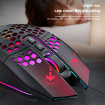 FMOUSE X801 8 tasti 1600 DPI Mouse da ufficio luminoso cavo, stile:, Black Wireless Rechargeable, White Wireless Rechargeable, Black Wired, White Wired