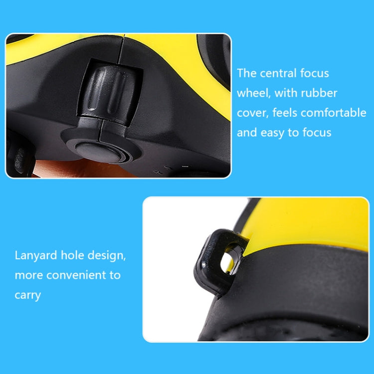WYJ022 Mini binocolo HD per bambini, 8X21 Red, 8X21 Yellow, 8X21 Blue, 8X21 Green