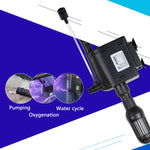 Pompa silenziosa per ossigenazione del filtro dell'acquario multifunzionale, spina CN, JP-500G 6W, JP-700G 12W, JP-900G 20W, JP-1100G 25W, JP-1500G 45W