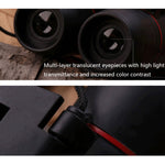 TY3060 Micro telescopio portatile per visione notturna, 30X Orange Film, 30X Blue Film