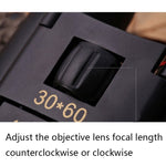 TY3060 Micro telescopio portatile per visione notturna, 30X Orange Film, 30X Blue Film