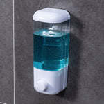 Sapone manuale per bagno dell'hotel Appeso a parete Pasta trasparente Sapone, Single Head, Double Head