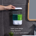 Sapone manuale per bagno dell'hotel Appeso a parete Pasta trasparente Sapone, Single Head, Double Head