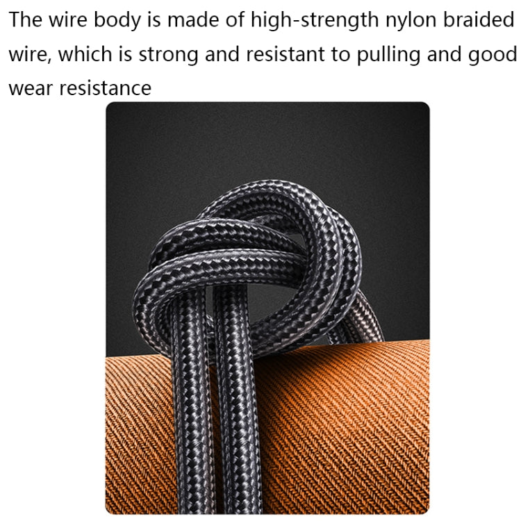 Cavo USB-C intrecciato nylon 100W ricarica rapida