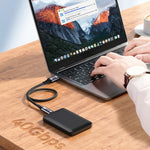 Cavo USB-C intrecciato nylon 100W ricarica rapida