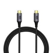 PD 100W Cavo intrecciato in nylon a ricarica rapida da tipo C a tipo C, 0.3 m, 0.5 m, 0.8 m, 1 m, 1.2 m