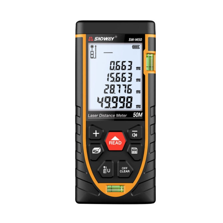 Misuratore di distanza laser SNDWAY SW-M50 e modelli