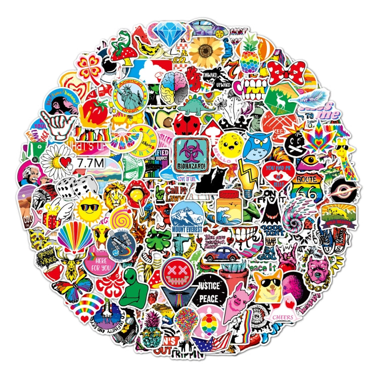 2 set 200 fogli adesivi graffiti adesivi colorati in vinile impermeabile VSCO, Graffiti Stickers