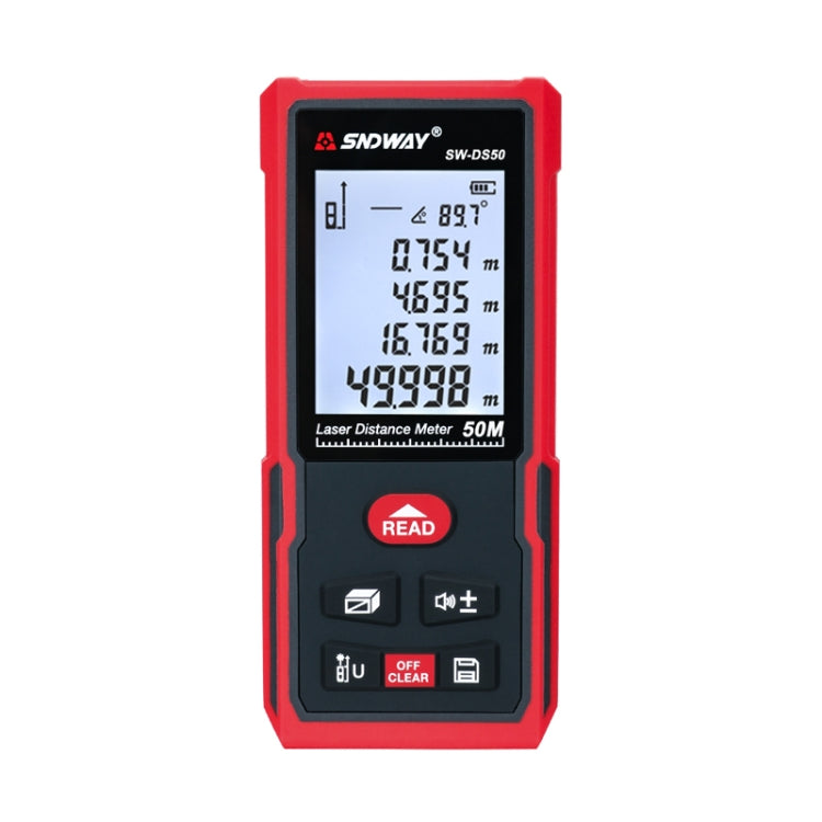 Telemetro laser palmare Righello laser a infrarossi, SNDWAY SW-DS50, SNDWAY SW-DS70, SNDWAY SW-DS100, SNDWAY SW-DS120