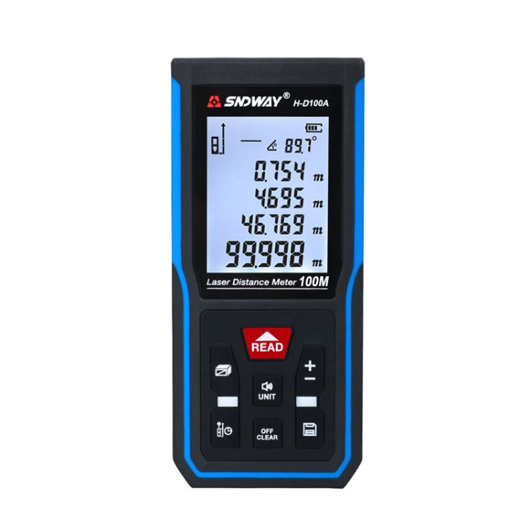 Telemetro laser portatile Strumento di misurazione a infrarossi, SNDWAY H-D510A, SNDWAY H-D710A, SNDWAY H-D100A, SNDWAY H-D120A