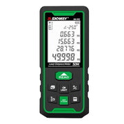 SNDWAY Telemetro laser verde per interni ed esterni ad alta precisione, distanza:, 50m, 70m, 100m