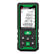SNDWAY Telemetro laser verde per interni ed esterni ad alta precisione, distanza:, 50m, 70m, 100m
