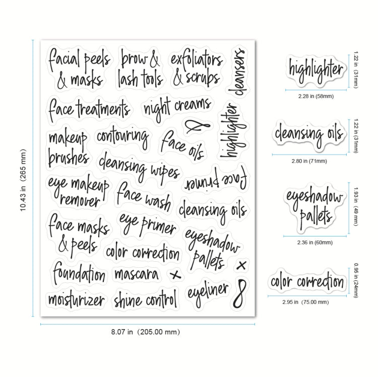 2 set 189 PCS Barattoli da bagno Etichetta Classificazione di archiviazione Adesivi da bagno impermeabili, Jars Label