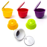 2 set di tazze filtro per capsule di caffè per macchina da caffè Dolce Gusto, Color Random Delivery