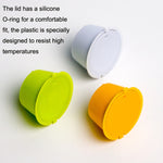 2 set di tazze filtro per capsule di caffè per macchina da caffè Dolce Gusto, Color Random Delivery