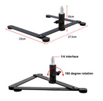 Supporto da tavolo per smartphone con base in metallo