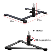 Supporto da tavolo per smartphone con base in metallo