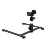 Supporto da tavolo per smartphone con base in metallo