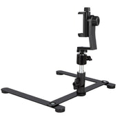 Supporto da tavolo per smartphone con base in metallo