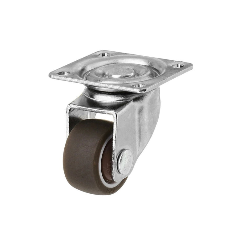 4 PCS Stendibiancheria da tavolo pieghevole Ruota in TPE ad asse singolo mobile a fondo piatto, 1 inch, 1.25 inch, 1.5 inch, 2 inch