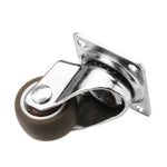4 PCS Stendibiancheria da tavolo pieghevole Ruota in TPE ad asse singolo mobile a fondo piatto, 1 inch, 1.25 inch, 1.5 inch, 2 inch