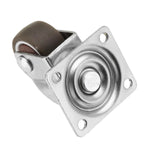 4 PCS Stendibiancheria da tavolo pieghevole Ruota in TPE ad asse singolo mobile a fondo piatto, 1 inch, 1.25 inch, 1.5 inch, 2 inch