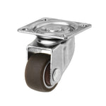 4 PCS Stendibiancheria da tavolo pieghevole Ruota in TPE ad asse singolo mobile a fondo piatto, 1 inch, 1.25 inch, 1.5 inch, 2 inch