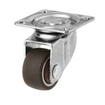 4 PCS Stendibiancheria da tavolo pieghevole Ruota in TPE ad asse singolo mobile a fondo piatto, 1 inch, 1.25 inch, 1.5 inch, 2 inch
