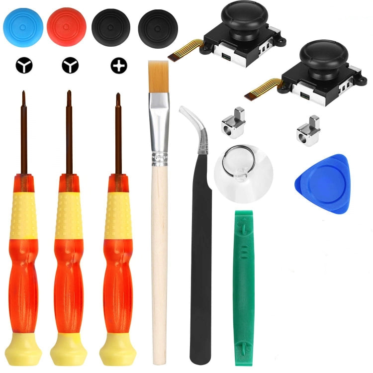 Joy-Con 3D Joystick Repair Set di cacciaviti Gamepad Strumento di smontaggio per Nintendo Switch, 5 In 1, 6 In 1, 7 In 1, 10 In 1, 11 In 1, 12 In 1, 15 In 1, 16 In 1, 17 In 1, 18 In 1, 20 In 1, 21 In 1, 22 In 1, 23 In 1, 25 In 1, 27 In 1