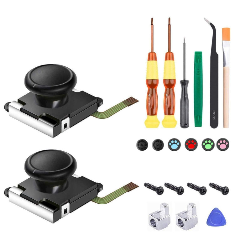 Joy-Con 3D Joystick Repair Set di cacciaviti Gamepad Strumento di smontaggio per Nintendo Switch, 5 In 1, 6 In 1, 7 In 1, 10 In 1, 11 In 1, 12 In 1, 15 In 1, 16 In 1, 17 In 1, 18 In 1, 20 In 1, 21 In 1, 22 In 1, 23 In 1, 25 In 1, 27 In 1