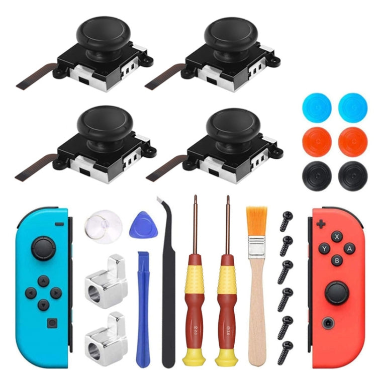 Joy-Con 3D Joystick Repair Set di cacciaviti Gamepad Strumento di smontaggio per Nintendo Switch, 5 In 1, 6 In 1, 7 In 1, 10 In 1, 11 In 1, 12 In 1, 15 In 1, 16 In 1, 17 In 1, 18 In 1, 20 In 1, 21 In 1, 22 In 1, 23 In 1, 25 In 1, 27 In 1