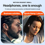Auricolare Bluetooth A1S Nero e Bianco