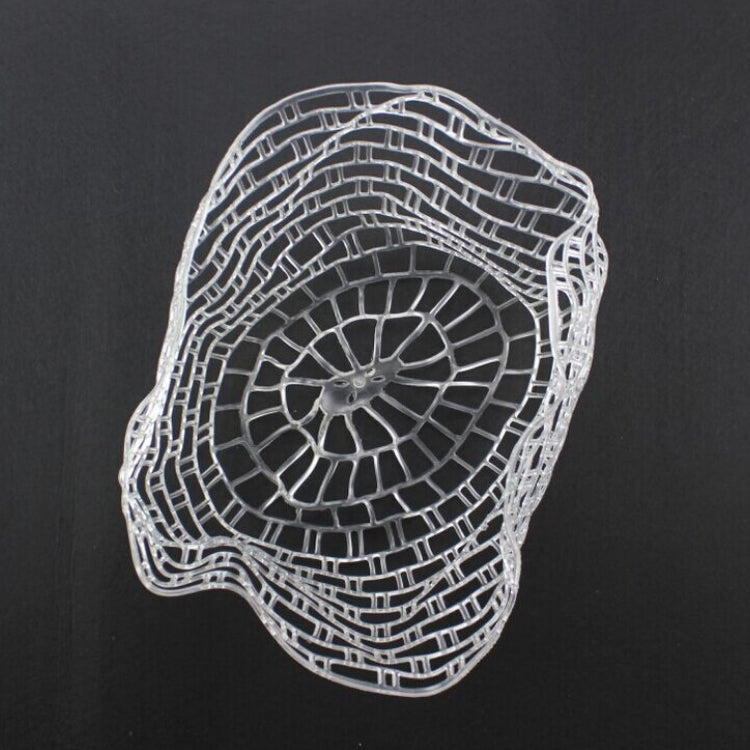 Borsa di ricambio per rete da pesca in gomma morbida trasparente da 5 pezzi, dimensioni:, Large 120cm, Medium 100cm