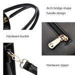 Borsa a mano di grande capacità con struttura reticolare, White, Khaki, Green, Black, Pink