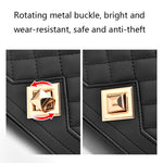 6382 Borsa con catena a rombo diagonale monospalla, 6382 (White), 6382 (Khaki), 6382 (Light Grey), 6382 (Black), 6382 (Light Green), 6382 (Pink), 6382 (Dark Red)
