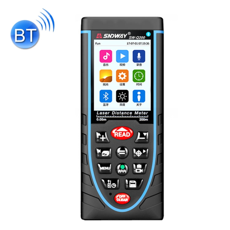 Telemetro laser SNDWAY con Bluetooth e doppia alimentazione