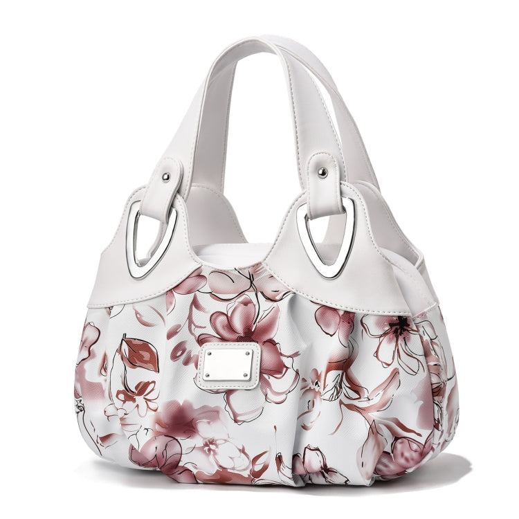 722 Borsa da donna in morbida pelle, Green handle Lily, Green Handle Rose, White Handle Green Flower, White Handle Red Flower, White Handle Purple Flower, Black Handle Green Flower, Black Handle Red Flower, Black Handle Purple Flower                   ...