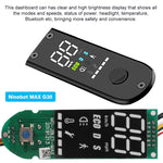 Strumento display digitale per scooter elettrico per Ninebot MAX G30, For Ninebot MAX G30