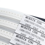 Campione condensatori SMD 0402 50V film vetro