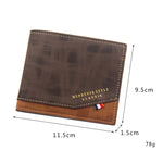 Menbense Hot Stamping Hinge Short Matte Multi-Card Portafoglio maschile di grande capacità, D3301-4 Black, D3301-4 Light Brown, D3301-4 Dark Brown, D3301-5 Black, D3301-5 Light Brown, D3301-5 Dark Brown