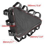 693-1 Custodia per batteria per mountain bike Borsa portaoggetti di grande capacità, 693-1
