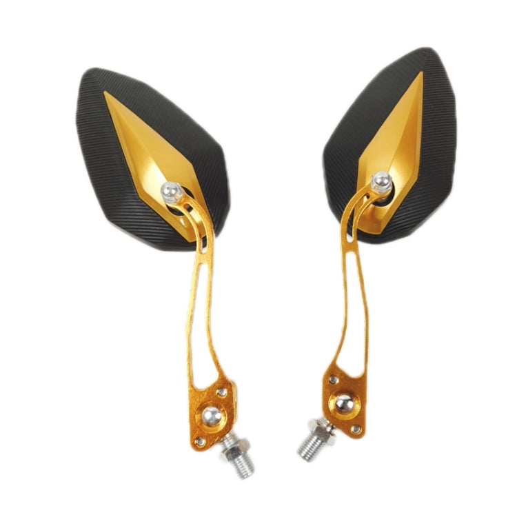 Modifica specchietto retrovisore per moto in lega di alluminio, Silver, Black, Red, Gold, Green, Blue, Purple