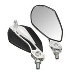 Modifica specchietto retrovisore per moto in lega di alluminio, Silver, Black, Red, Gold, Green, Blue, Purple