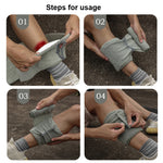 Laccio emostatico elastico da esterno Campeggio Fasciatura di compressione sottovuoto di primo soccorso, Large, Small